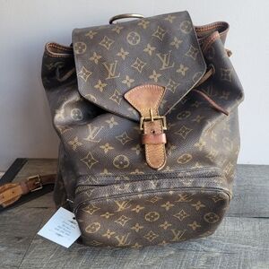 Authentic Louis Vuitton MM Monogram backpack